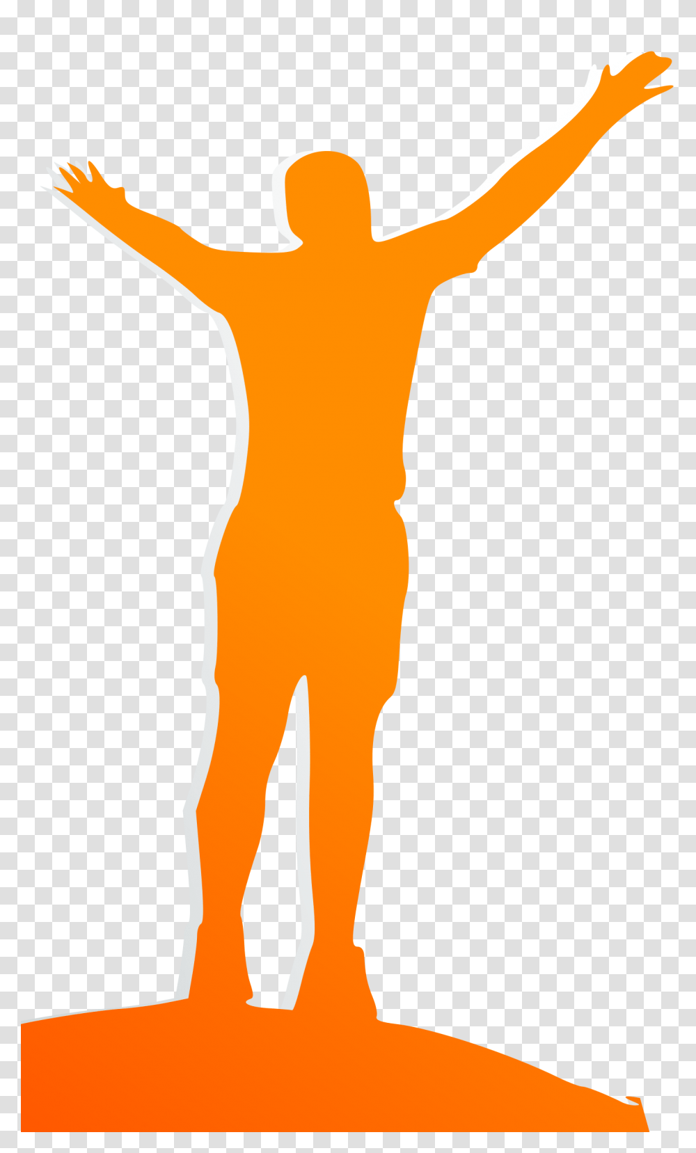 Orange Men Clipart, Hand, Person, Human, Giraffe Transparent Png