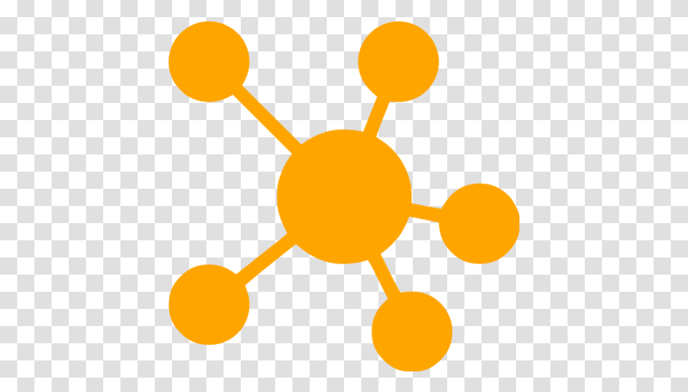 Orange Mind Map Icon Mind Map Icon, Symbol Transparent Png
