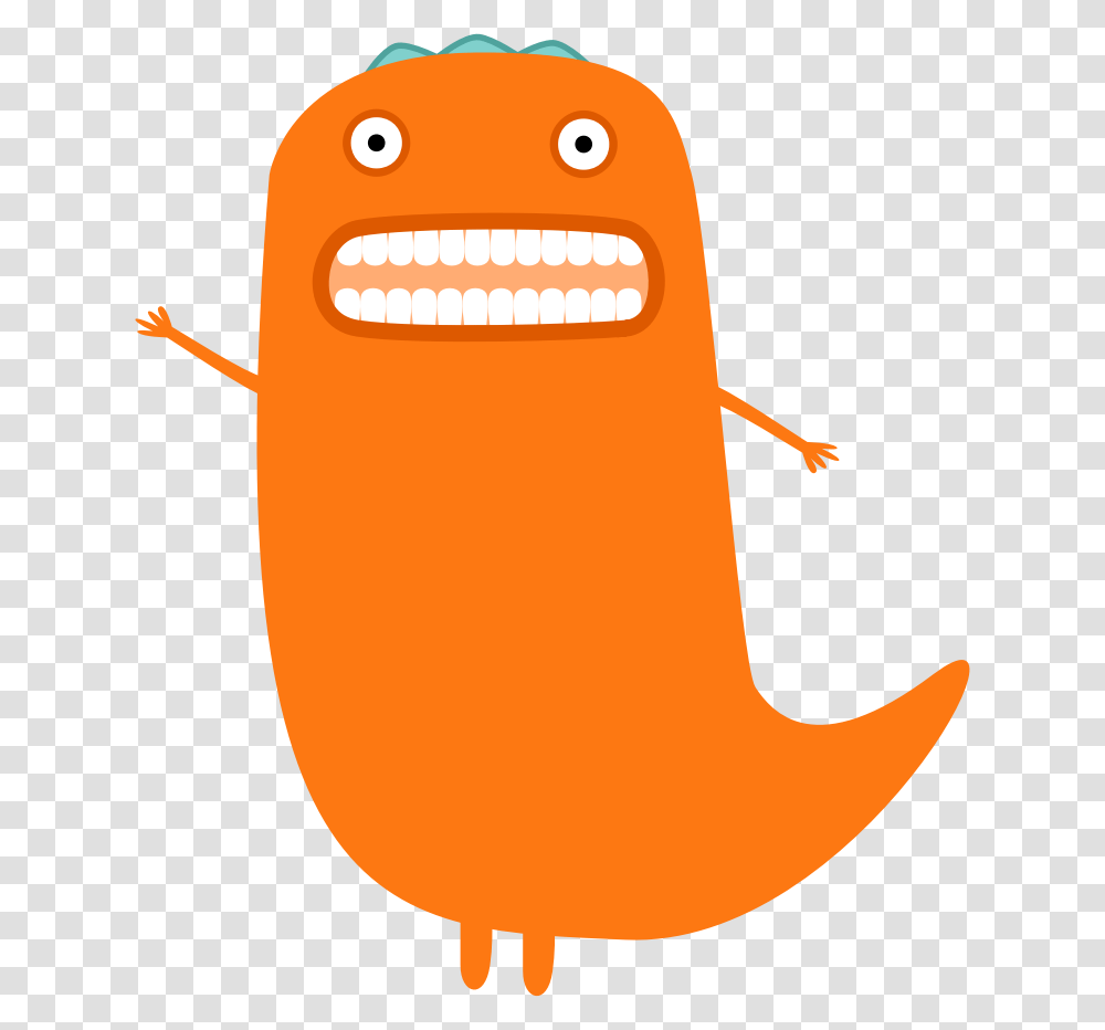 Orange Monster Icons, Teeth, Mouth, Lip Transparent Png