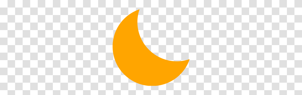 Orange Moon Icon, Plant, Fruit, Food, Logo Transparent Png