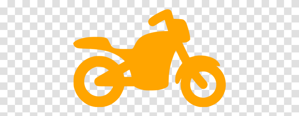 Orange Motorcycle Icon Free Orange Motorcycle Icons Motorcycle Icon, Animal, Fish, Amphibian, Wildlife Transparent Png