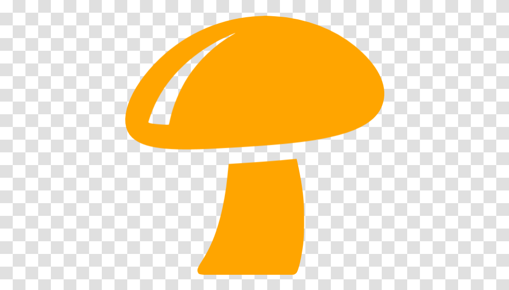 Orange Mushroom Icon Dot, Lamp, Plant, Fungus, Agaric Transparent Png
