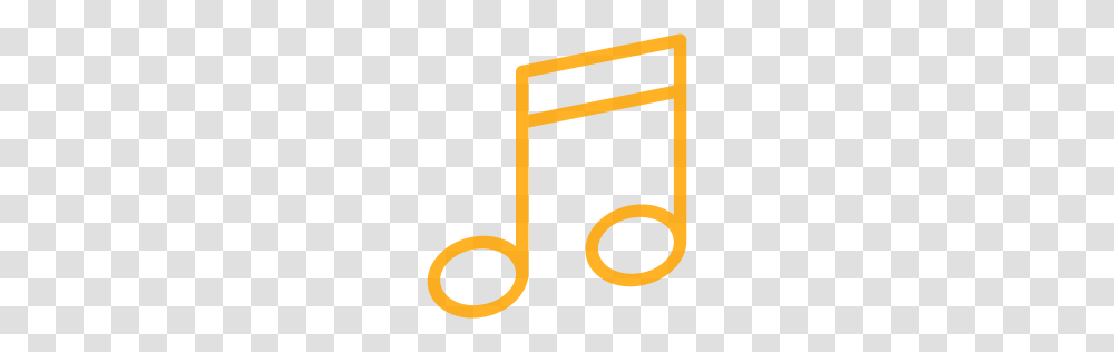 Orange Music Note Icon, Plant, Fruit, Food, Logo Transparent Png