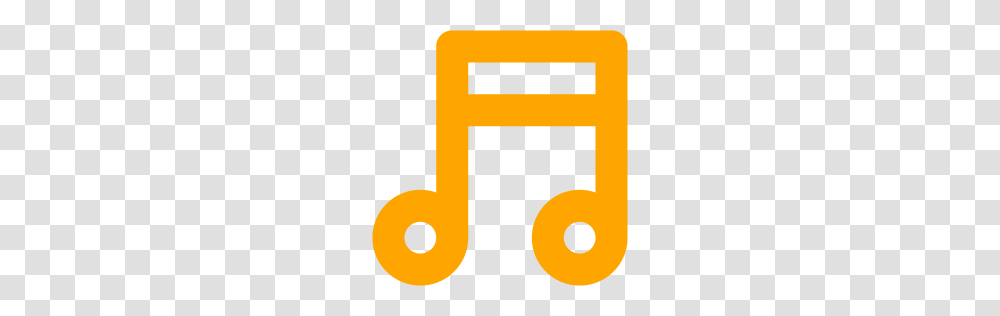 Orange Music Note Icon, Plant, Fruit, Food, Logo Transparent Png