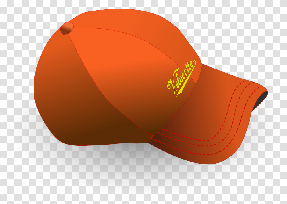 Orange Nike Logo Image Information Baseball Hat Clip Art, Clothing, Apparel, Baseball Cap, Cowboy Hat Transparent Png