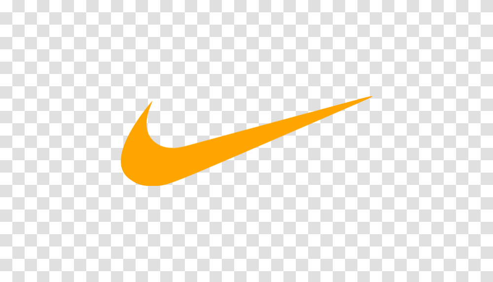 Orange Nike Logo Nike Logos Download, Axe, Tool, Trademark Transparent Png