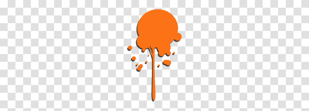 Orange Paint Drip Clip Art, Cross, Plant, Tree, Leaf Transparent Png