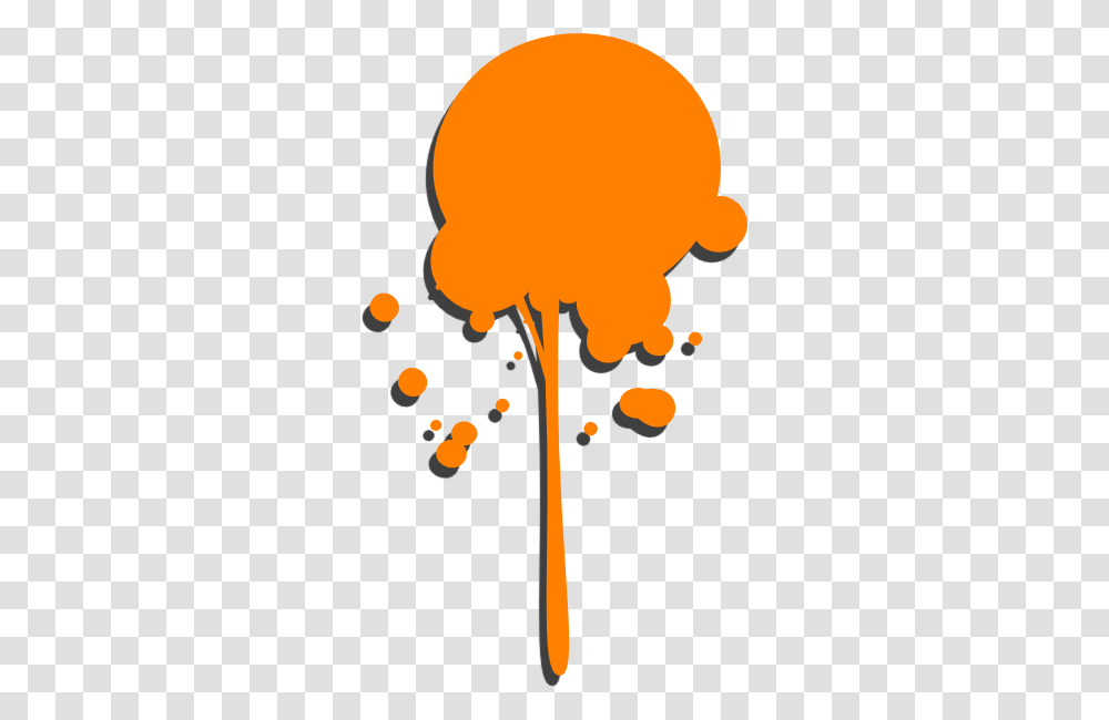 Orange Paint Drip Clip Art, Helmet, Stain Transparent Png