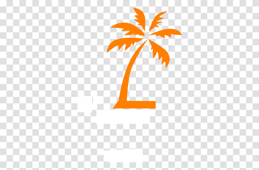 Orange Palm Tree Clip Art, Leaf, Plant, Maple Leaf Transparent Png