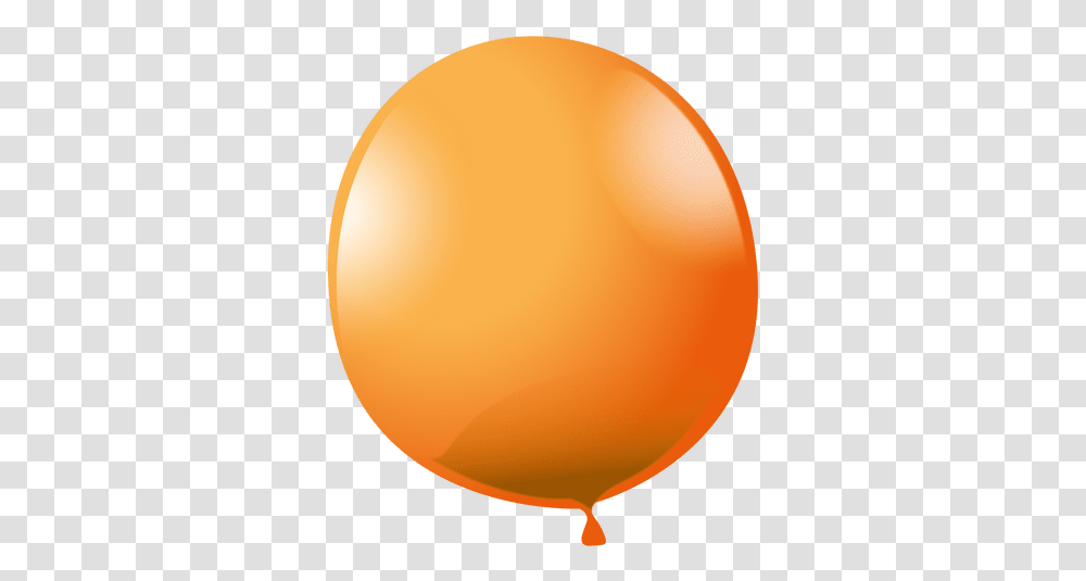 Orange Party Balloon & Svg Vector File Black White And Orange Balloons Clipart, Sphere, Egg Transparent Png
