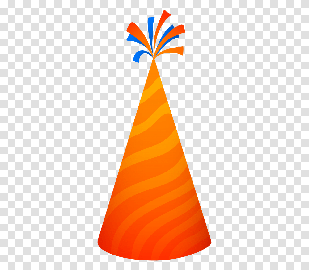 Orange Party Hat, Cone, Bird, Animal Transparent Png