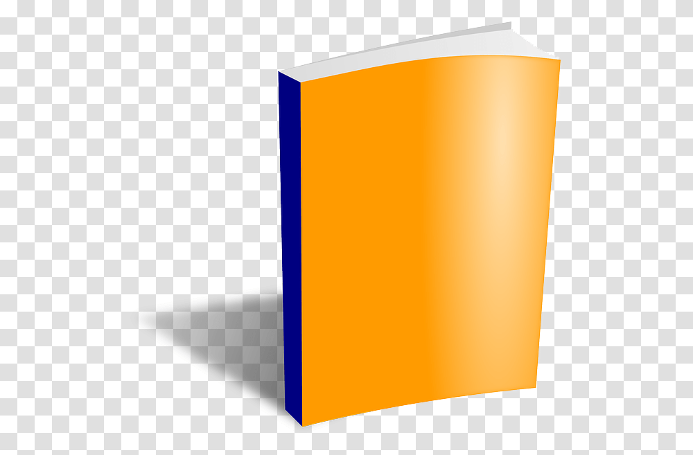 Orange Pencil Clipart Vector Clip Art Online Royalty Blank Cover Book, Paper, File Folder Transparent Png