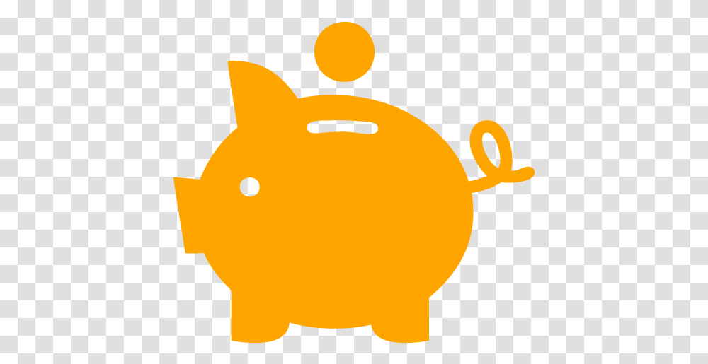 Orange Piggy Bank 2 Icon Free Orange Piggy Bank Icons Piggy Bank Clipart Green Transparent Png