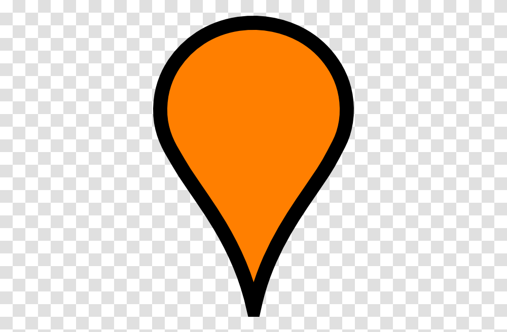 Orange Pinpoint Clip Art Orange Heart, Balloon, Light, Triangle Transparent Png