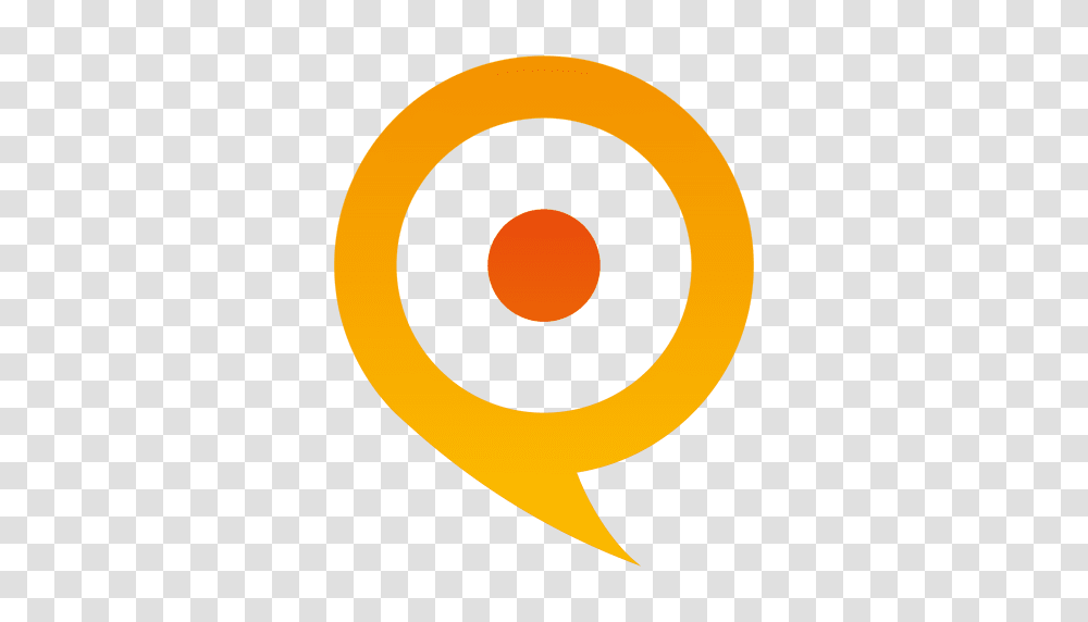 Orange Pointer Globe Icon, Logo, Trademark, Number Transparent Png