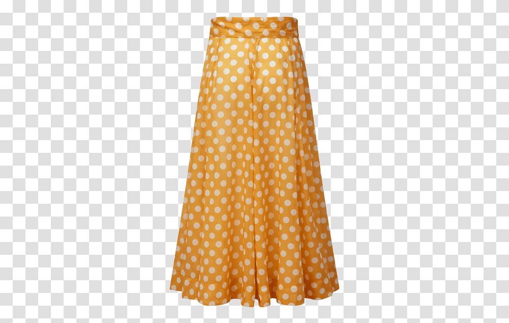 Orange Polka Dot Sheer Beach Skirt Polka Dot, Clothing, Apparel, Texture, Rug Transparent Png