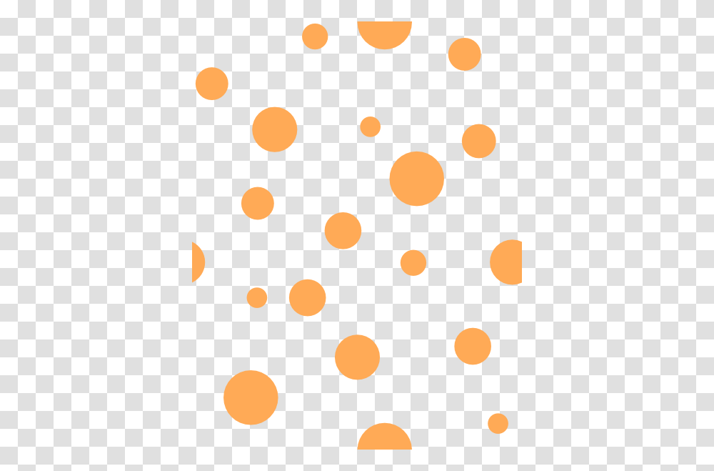 Orange Polka Dots Clip Art, Texture, Paper, Confetti Transparent Png