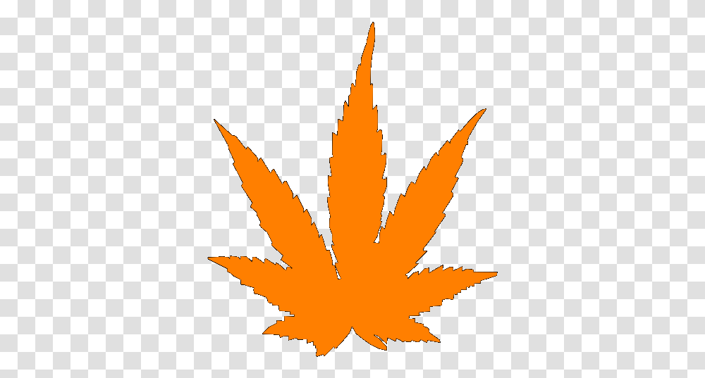 Orange Pot Leaf Clip Art Hemp, Plant, Tree, Maple Leaf, Poster Transparent Png