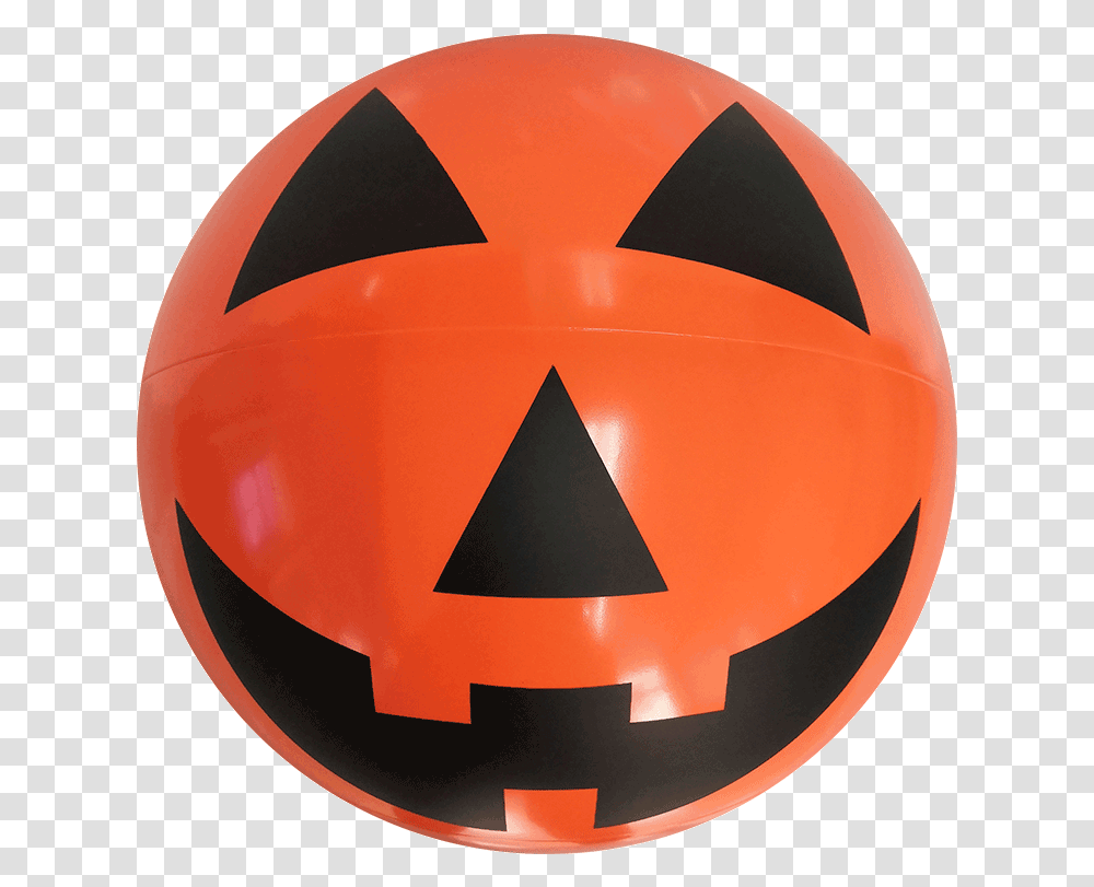 Orange Pumpkin Beach Ball For Basketball, Sphere, Helmet, Clothing, Apparel Transparent Png