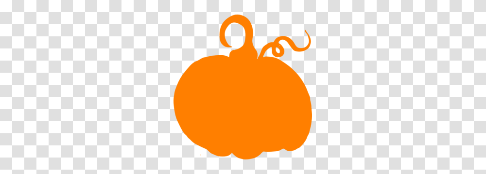 Orange Pumpkin Sihouette Clip Art, Plant, Food, Fruit, Tennis Ball Transparent Png