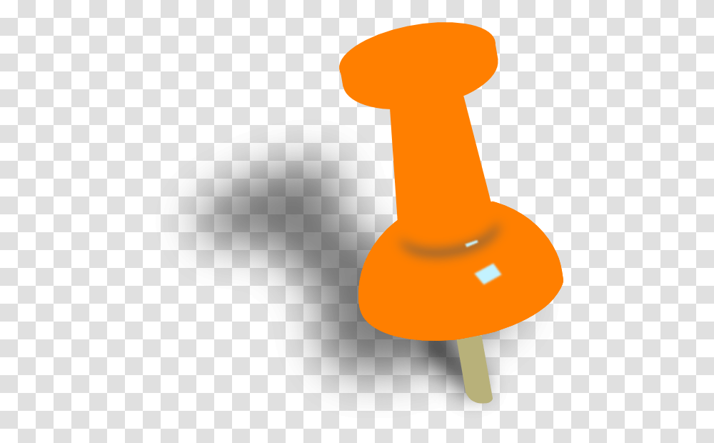 Orange Push Pin Clip Art Orange Push Pin Clipart Orange Push Pin, Lamp Transparent Png