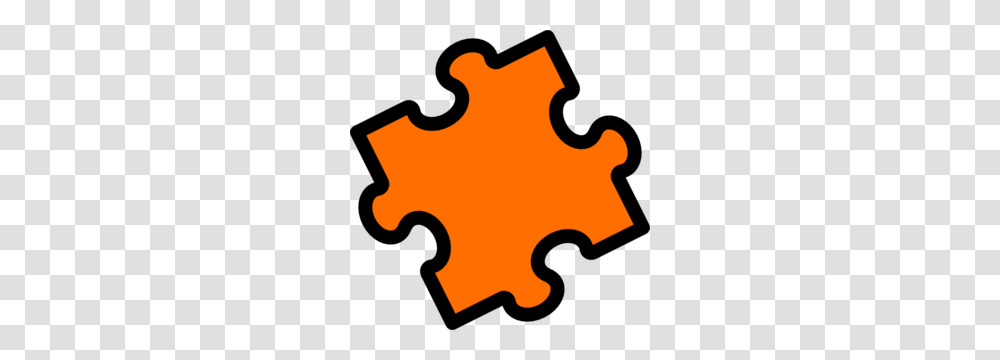 Orange Puzzle Piece Clip Art, Jigsaw Puzzle, Game, Leaf, Plant Transparent Png