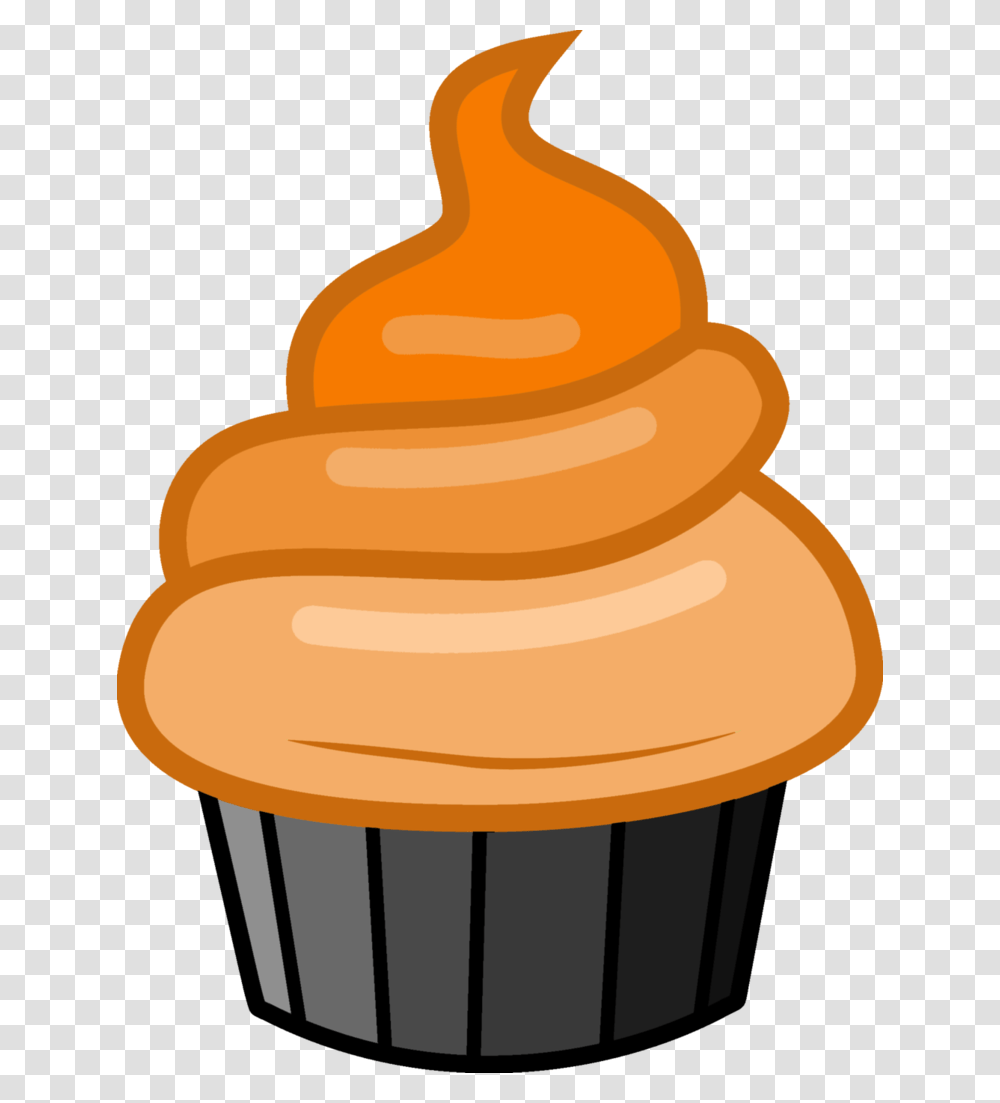 Orange Rainbow Cupcake By Magicdog93 Cupcake Rainbow Mlp Luna Cupcake, Food, Lamp, Sweets, Confectionery Transparent Png