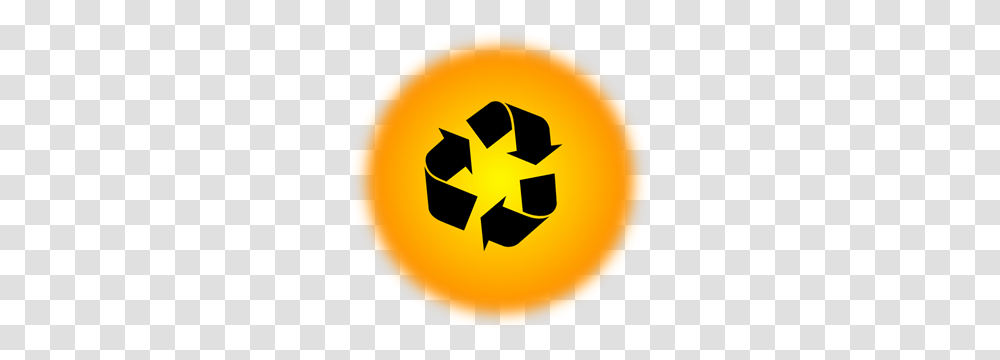 Orange Recycle Icon Clip Arts For Web, Recycling Symbol, Soccer Ball, Football Transparent Png
