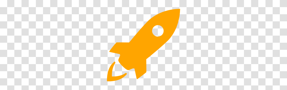 Orange Rocket Icon, Plant, Fruit, Food, Logo Transparent Png