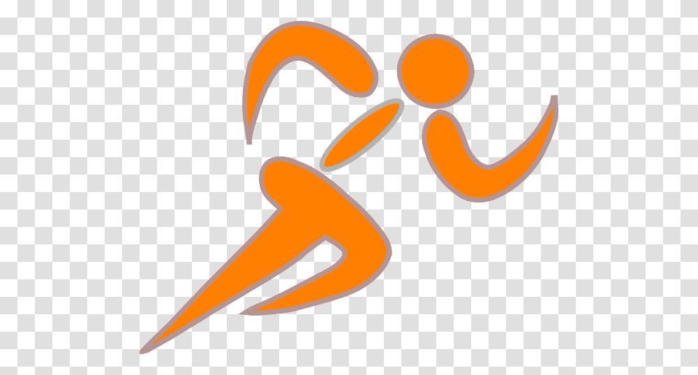 Orange Runners Clip Art Transparent Png