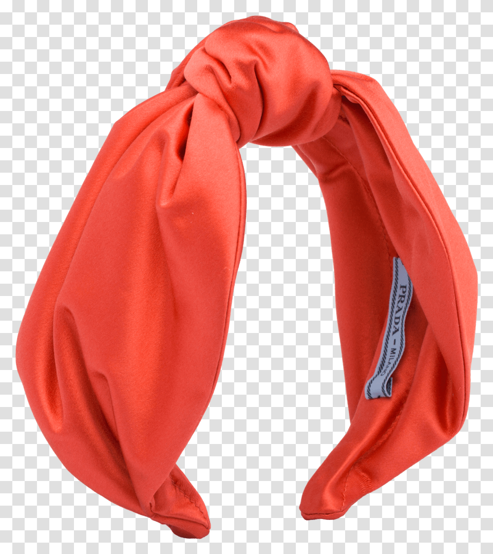 Orange Scarf, Apparel, Stole, Person Transparent Png