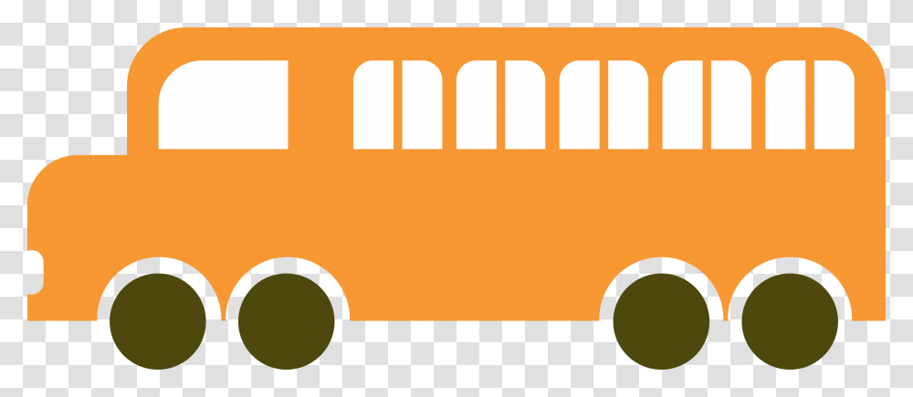 Orange School Bus Clipart Icon Free For Download Print Orange Bus Clipart, Furniture, Prison, Logo Transparent Png