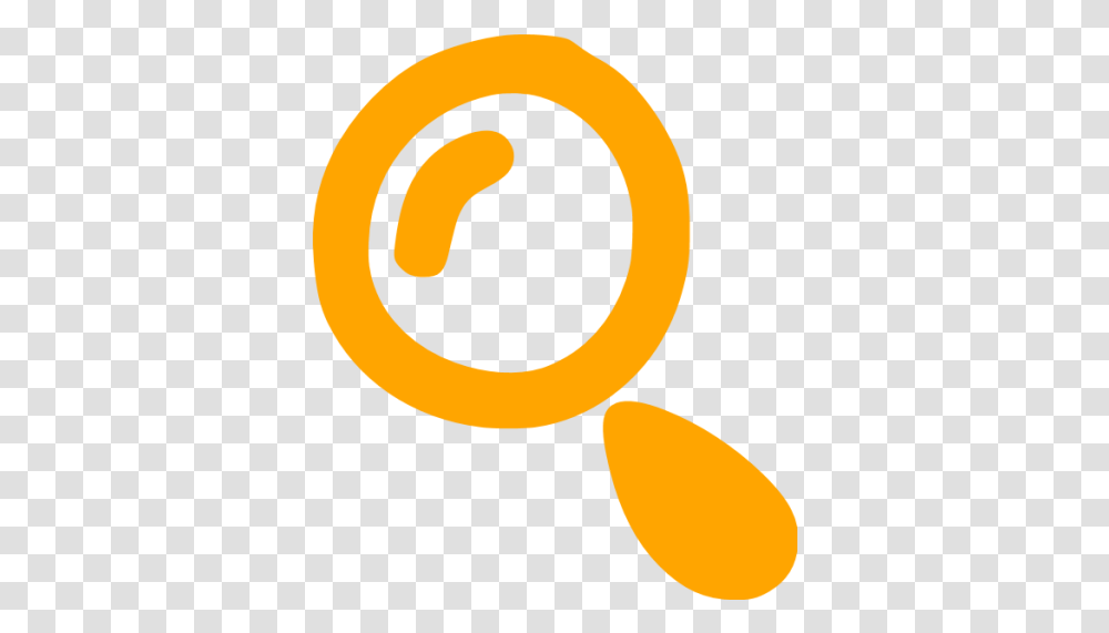 Orange Search Icon Orange Search Logo, Plant, Text, Label, Food Transparent Png