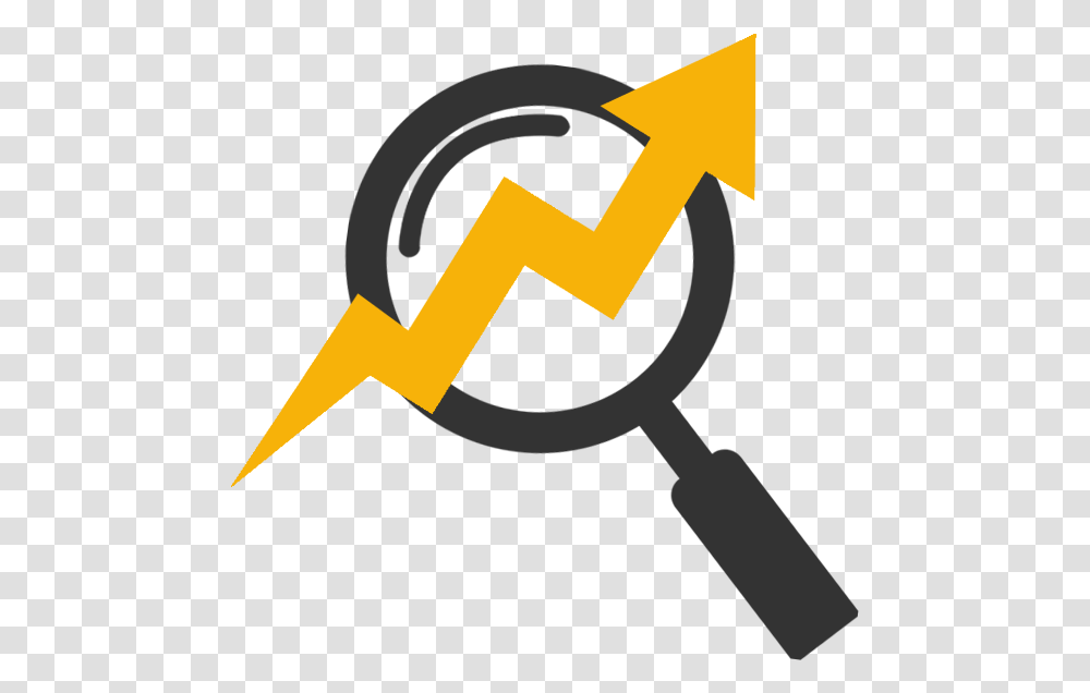 Orange Seo Search Engine Optimization Icon, Axe, Tool, Hammer, Magnifying Transparent Png