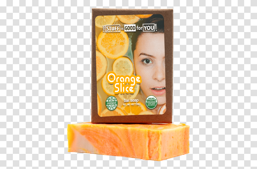 Orange Slice Bar Soap, Person, Human, Plant, Sweets Transparent Png