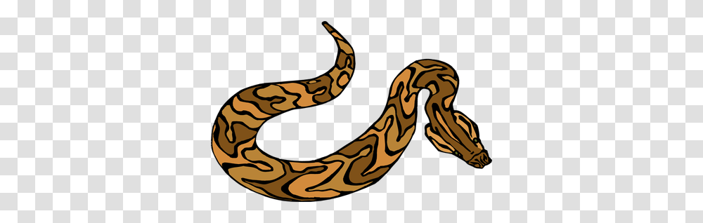 Orange Snake Cliparts, Reptile, Animal, Anaconda, Rock Python Transparent Png