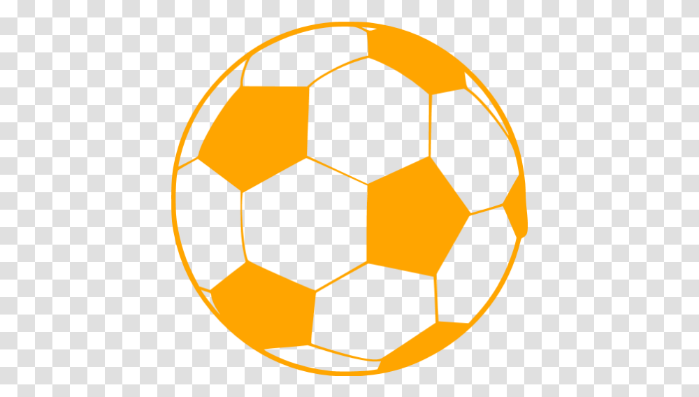 Orange Soccer 3 Icon Free Orange Sport Icons Red Soccer Ball, Football, Team Sport, Sports Transparent Png