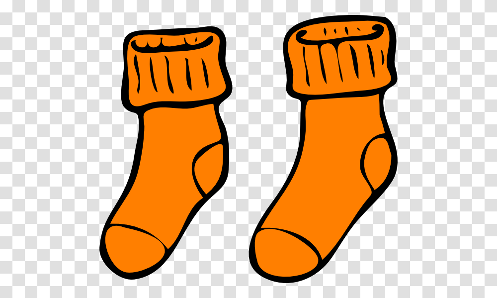 Orange Sock Clip Art, Apparel, Hand, Footwear Transparent Png