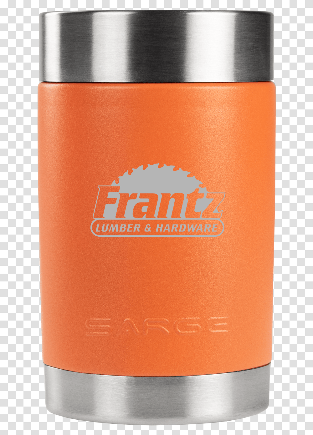Orange Stainless Can Coolers, Book, Bottle, Beer, Alcohol Transparent Png