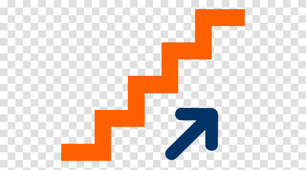 Orange Stairs Clip Art, Logo, Urban Transparent Png
