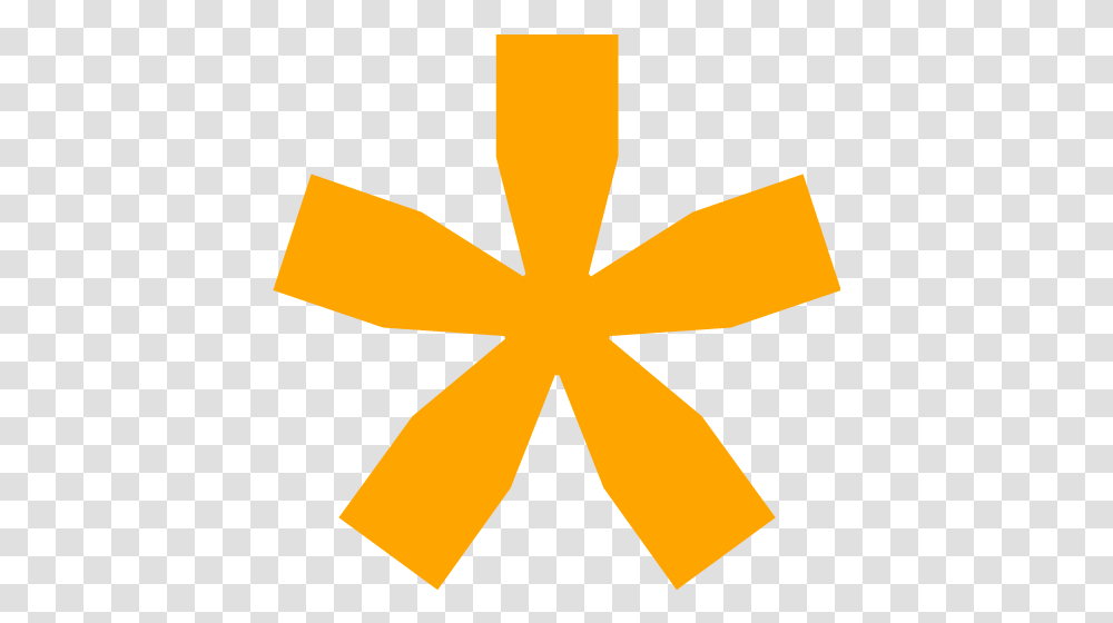 Orange Star 13 Icon Globoforce Mobile App, Cross, Symbol, Logo, Trademark Transparent Png