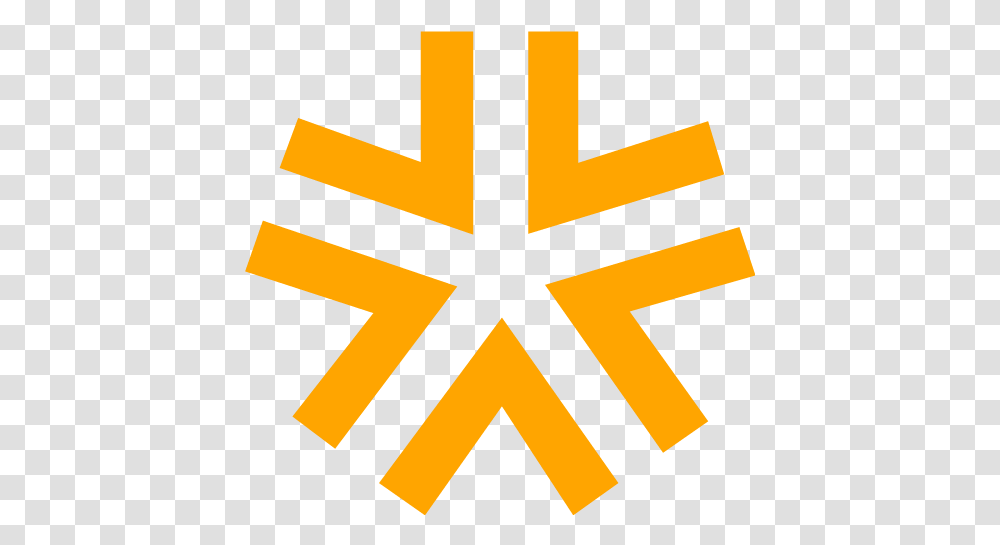 Orange Star 22 Icon Exyn Technologies, Cross, Symbol, Star Symbol, Leaf Transparent Png