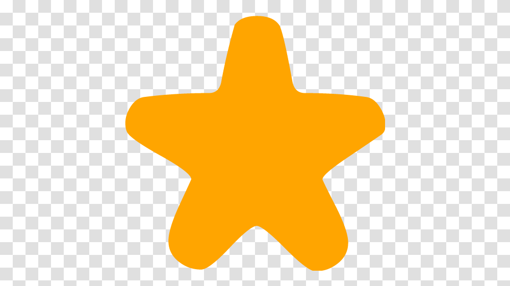 Orange Star 23 Icon Star Emoji Twitter, Symbol, Star Symbol Transparent Png