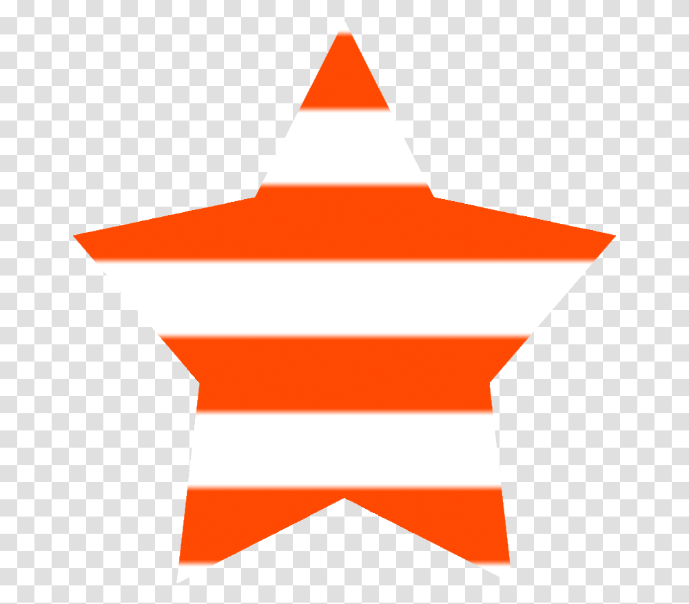 Orange Star Clipart Sign, Star Symbol Transparent Png