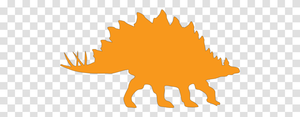 Orange Stegosaurus Clip Art Vector Clip Art Stegosaurus Black And White, Fire, Leaf, Plant, Person Transparent Png