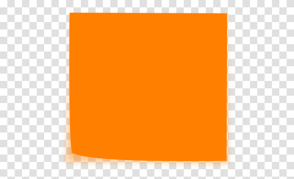 Orange Sticky Note Orange Post It Note Clipart, Logo Transparent Png