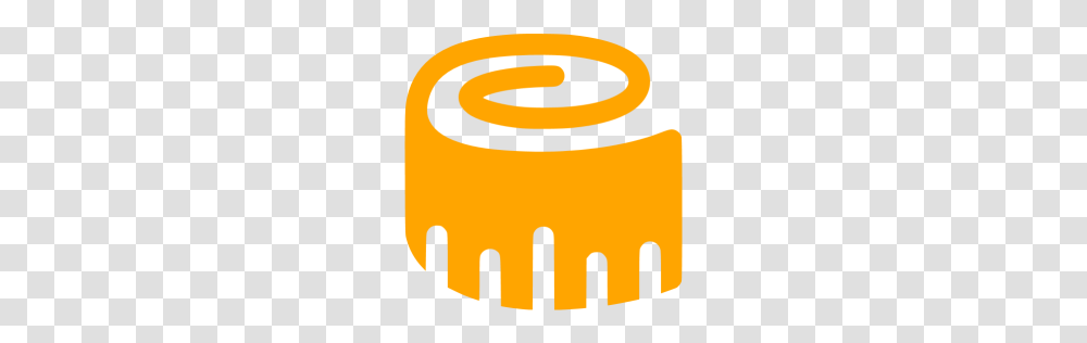 Orange Tape Measure Icon, Plant, Fruit, Food, Logo Transparent Png