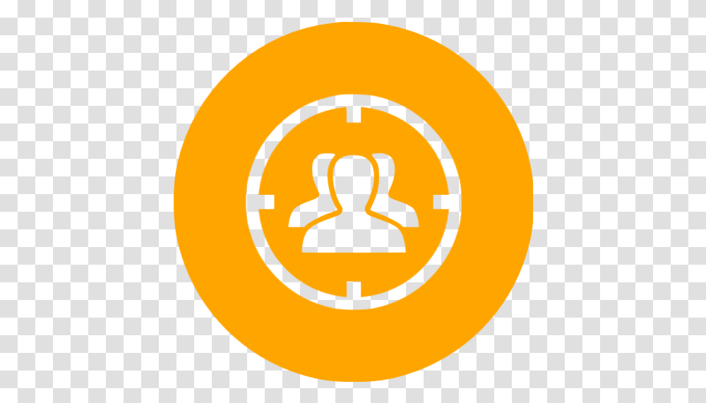 Orange Target Audience 2 Icon Free Orange Seo Icons, Symbol, Logo, Trademark, Text Transparent Png