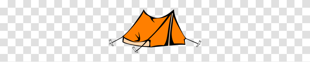 Orange Tent Clip Art, Camping, Leisure Activities Transparent Png