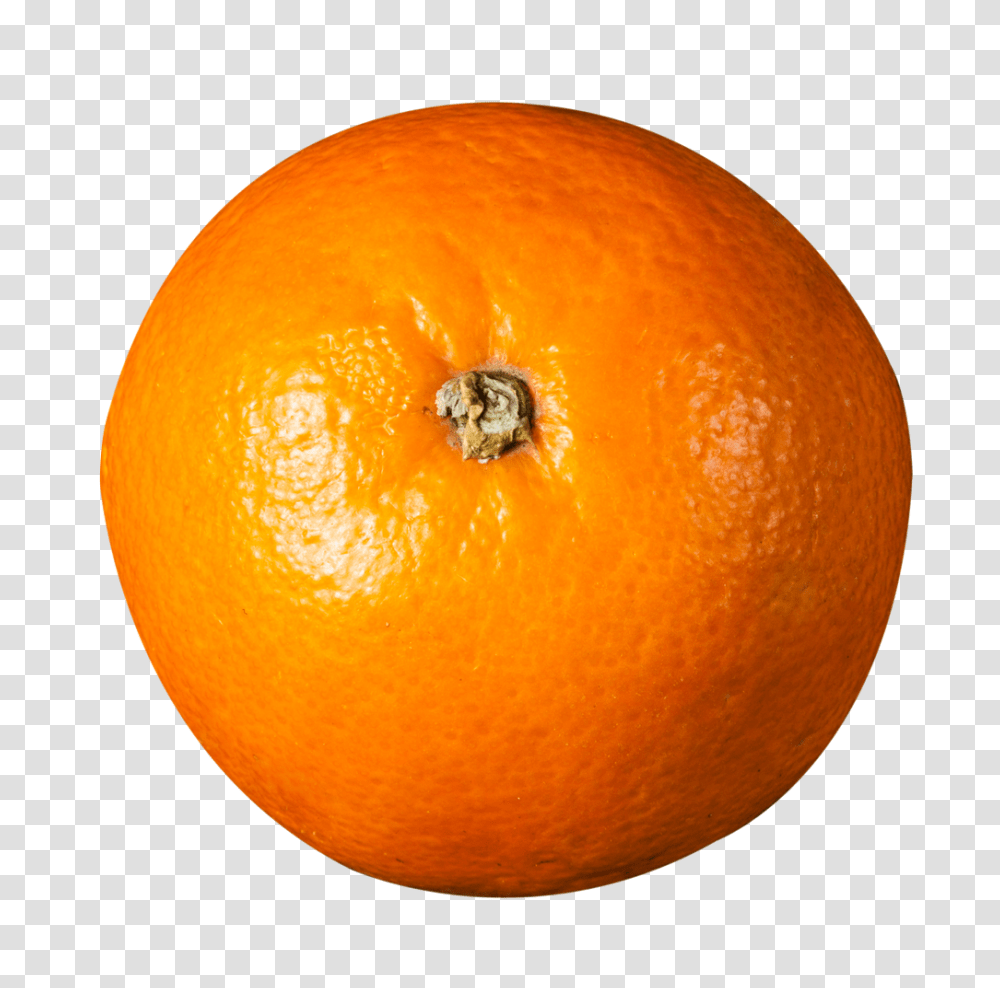 Orange Top View Image, Fruit, Citrus Fruit, Plant, Food Transparent Png